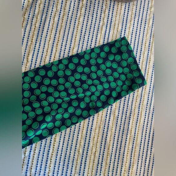 Boden Nellie 3/4 Sleeve Jersey Dress Size 4p Green Navy NWT - Picture 10 of 13